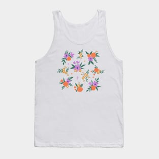 Floral bouquet - Cream Tank Top